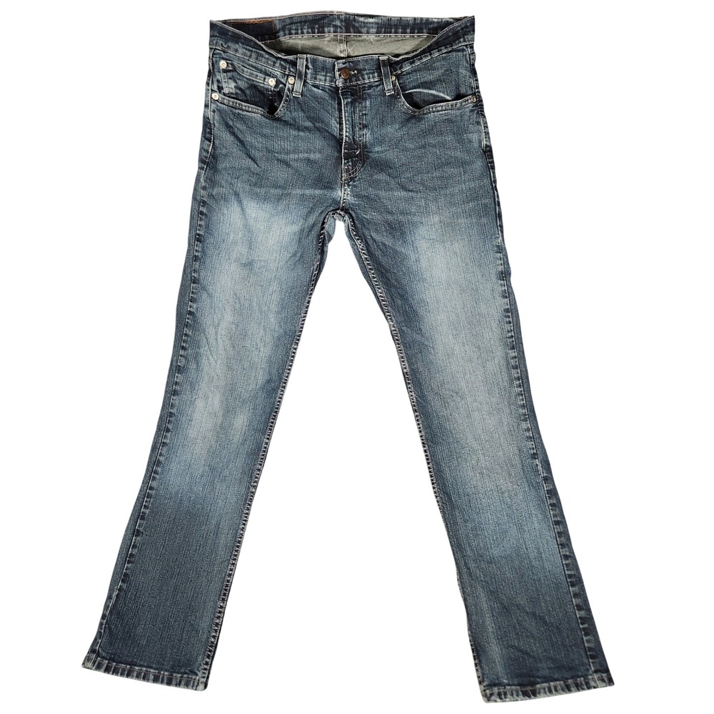 Levi's 511 Slim Fit Jeans Mens 31x32 Blue Excellent Stretch Denim Pants